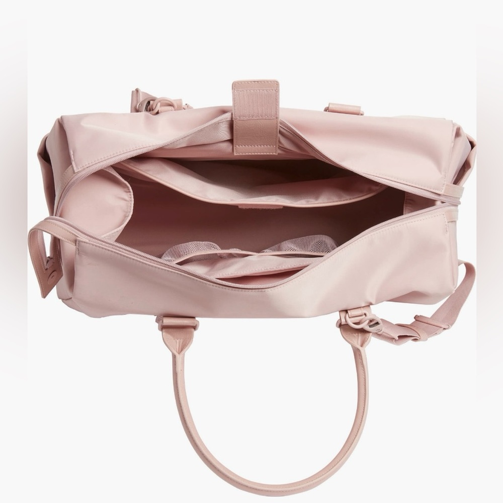 BEIS Commuter Duffle Bag Atlas Pink Travel Weekender Gym Carry On | NWT - Picture 9 of 14